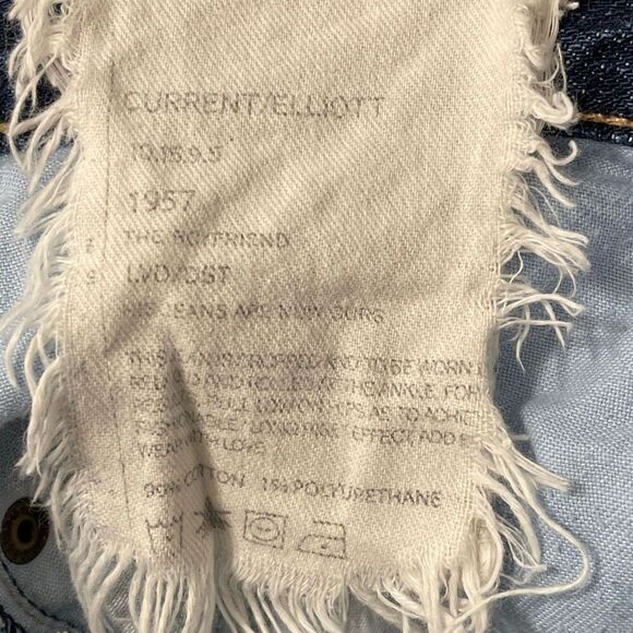 Current/Elliot The Boyfriend Women’s Distressed Jeans - Picture 9 of 10